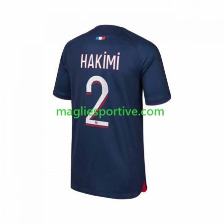 Completo Calcio Paris Saint Germain Hakimi 2 Divisa Prima 2023-2024